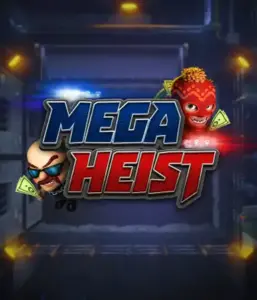 Get ready for the thrilling world of the Mega Heist game by Relax Gaming, featuring mischievous characters ready to execute a big score. This graphic depicts the drama of the heist with its striking logo and a shadowy vault backdrop. Ideal for players looking for a heist adventure, delivering a captivating gaming experience. 