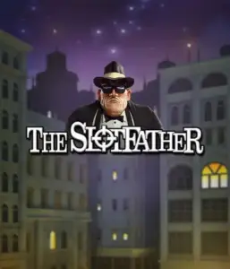 Enter the nefarious realm of The Slotfather game by Betsoft, featuring a powerful mafia boss posed against a mysterious cityscape. This image evokes the gritty ambience of the organized crime, with the boss clad in a sharp black suit and hat. Great for players who enjoy mafia stories, providing a thrilling gaming experience. 