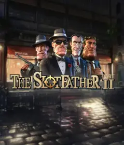 Dive into the shadowy world of The Slotfather Part II game by Betsoft, highlighting a lineup of iconic mafia characters in front of a shadow-lit urban backdrop. This graphic depicts the gritty essence of the mobster lifestyle with its detailed character design and ominous setting. Ideal for players attracted to mafia stories, delivering a thrilling gaming experience. 