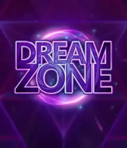 Immerse yourself in the vibrant universe of the Dream Zone game by ELK Studios, featuring a dynamic purple and blue cosmic backdrop with the futuristic logo shining brightly. This image portrays a surreal atmosphere, ideal for fans of vibrant, abstract graphics, providing a unique adventure.